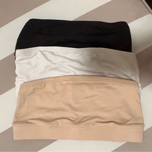 Maidenform Bandeau Bras (set of 3)